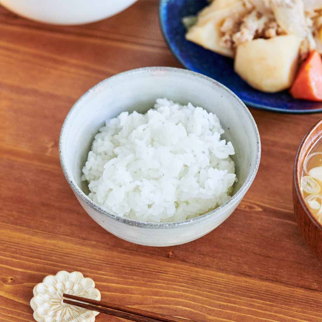 伊賀焼窯元 長谷園】伊賀粉引 飯碗 | こだわりのお米通販サイト