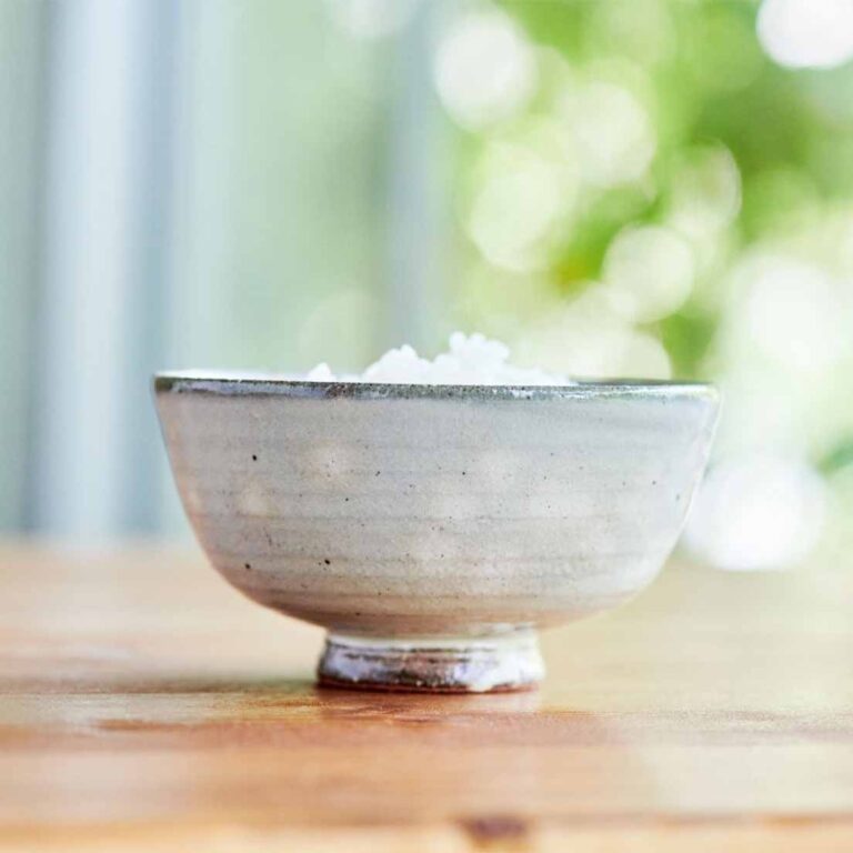 福森雅武 伊賀焼粉引波出茶碗 福森雅武 伊賀焼 粉引汲出 茶碗